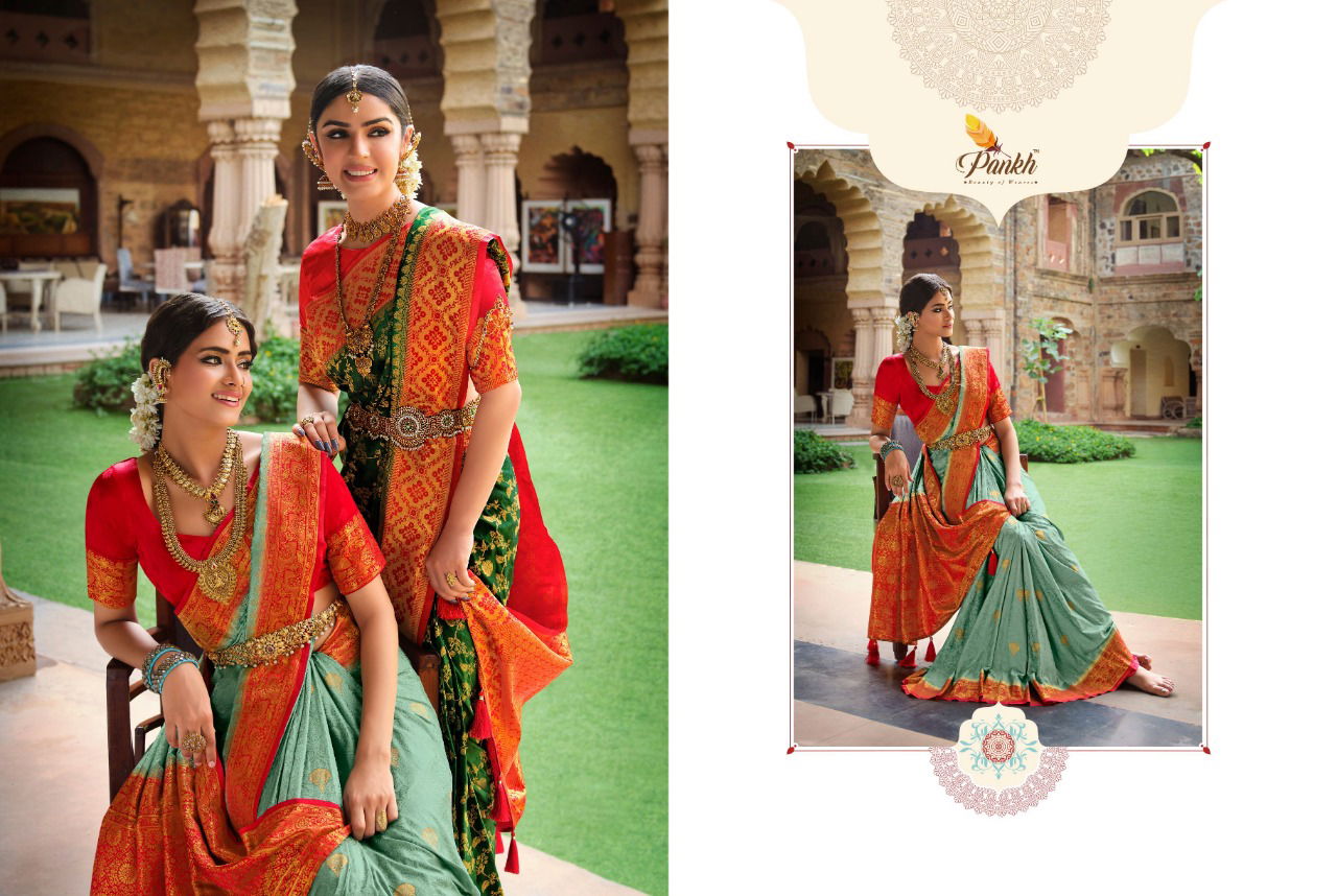 Pankh Ardhangini 2 New Exclusive Wear Satin Silk Designer Saree Collection 